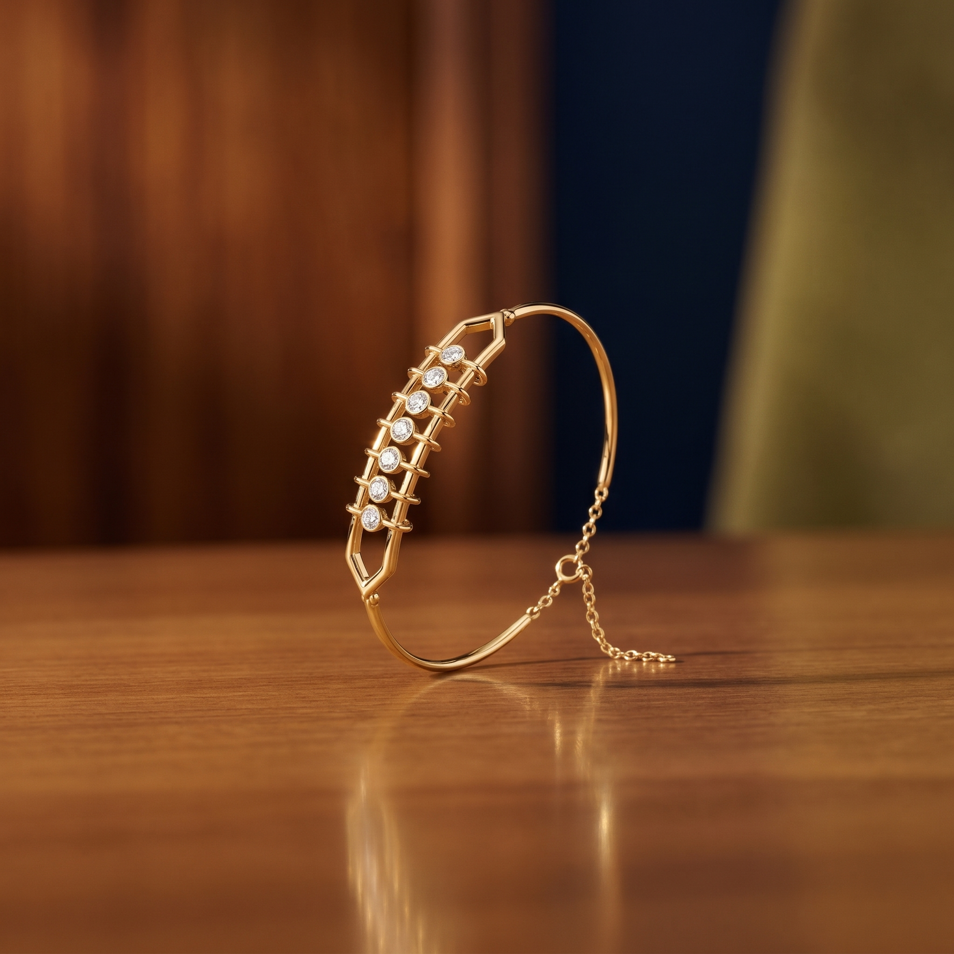 Celeste Round Diamond Tennis Bracelet | Roomy's Jewellery