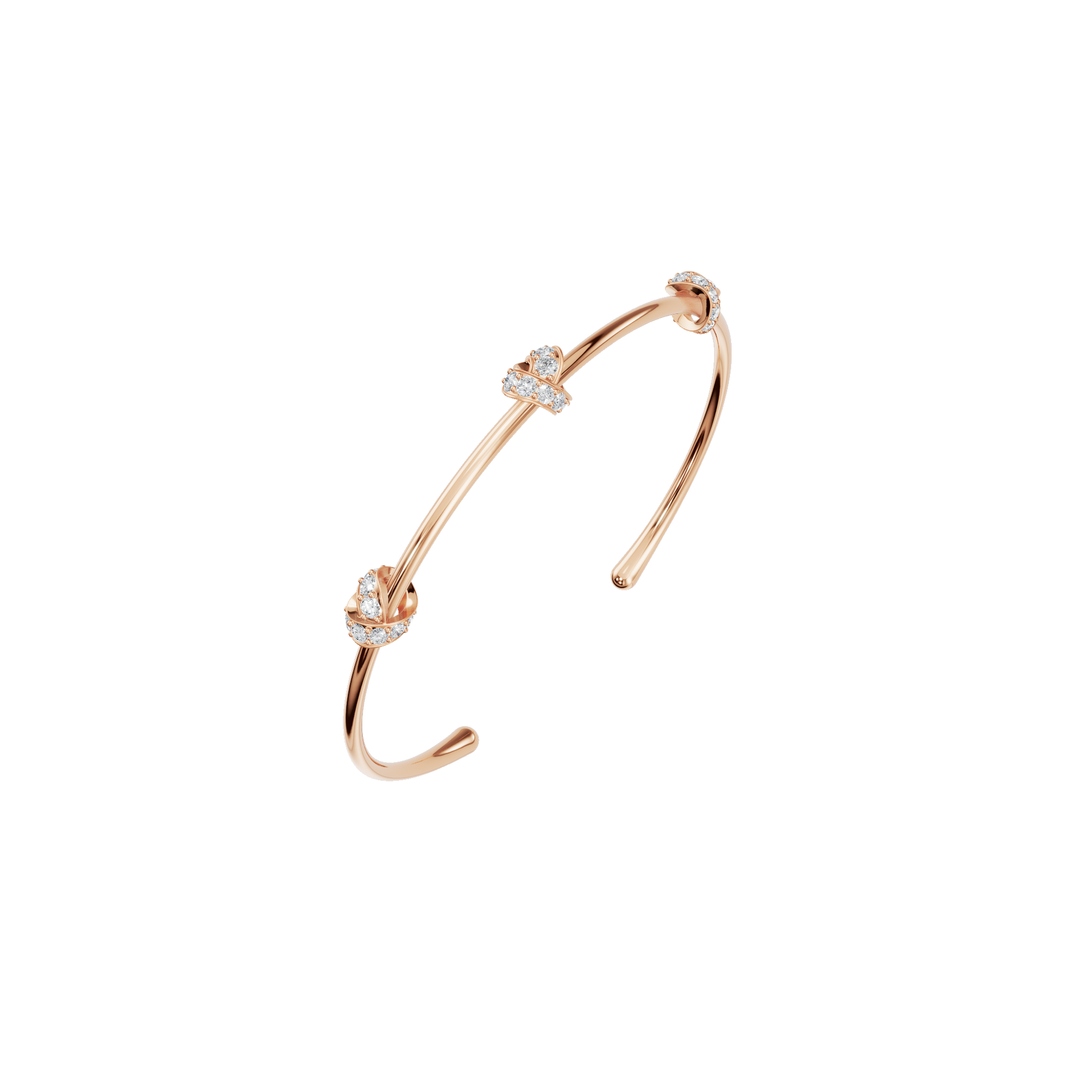 Etoile Round Diamond Tennis Bracelet | Lab Grown | Rose Gold | Roomy's Jewellery