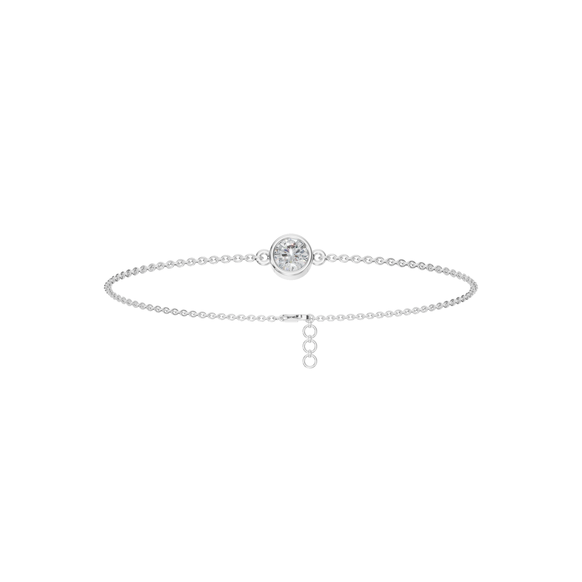 Opale Round Diamond Tennis Bracelet | Lab Grown
