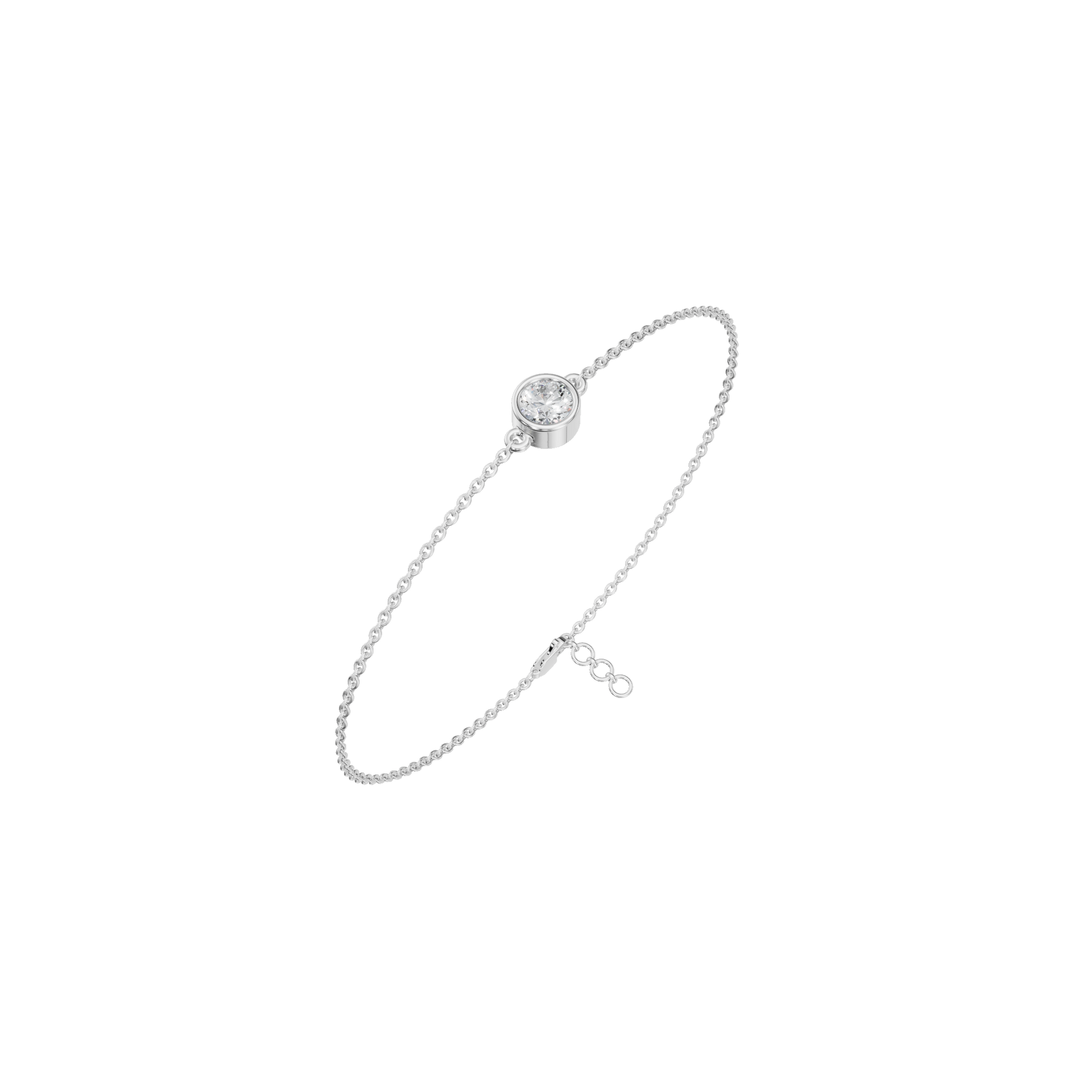 Opale Round Diamond Tennis Bracelet | Lab Grown