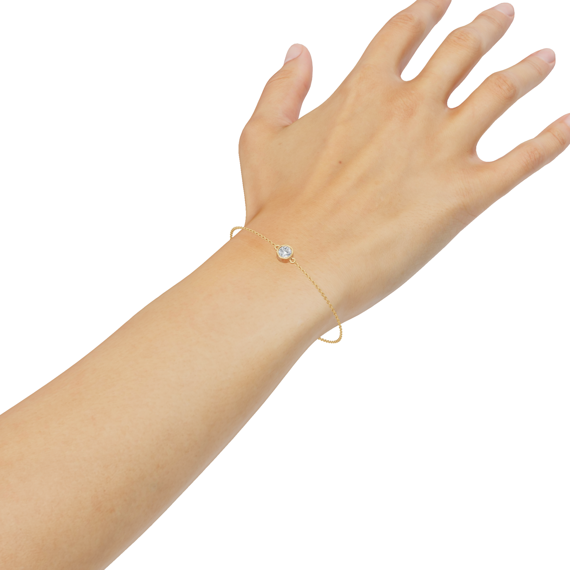Opale Round Diamond Tennis Bracelet | Lab Grown