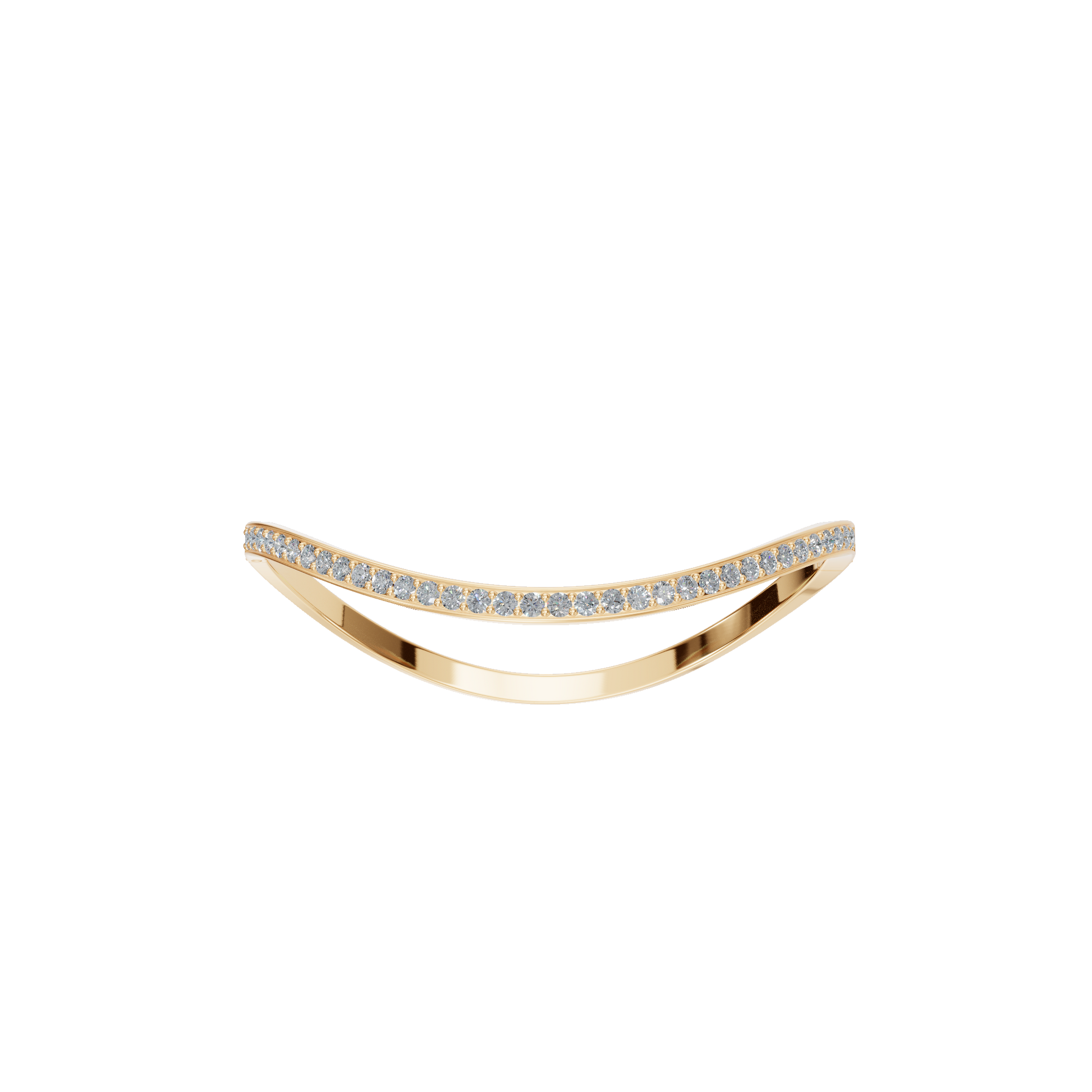 Gloire Round Diamond Tennis Bracelet in Yellow Gold | Lab Grown Diamond | Roomy's Jewelery