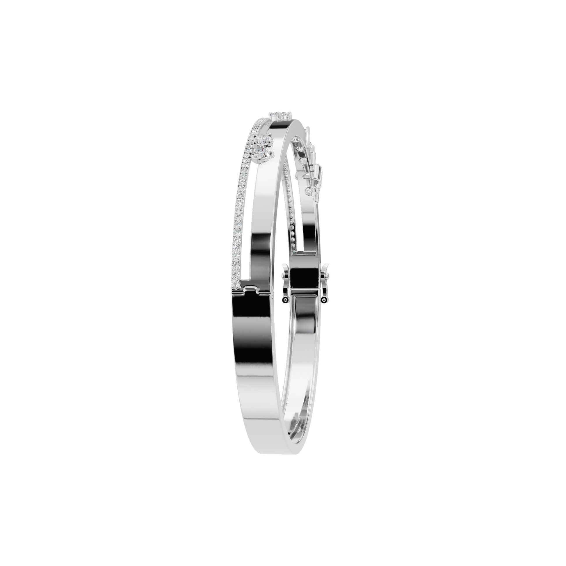 Prestige Round Diamond Tennis Bracelet | Lab Grown | White Gold | Roomy's Jewellery
