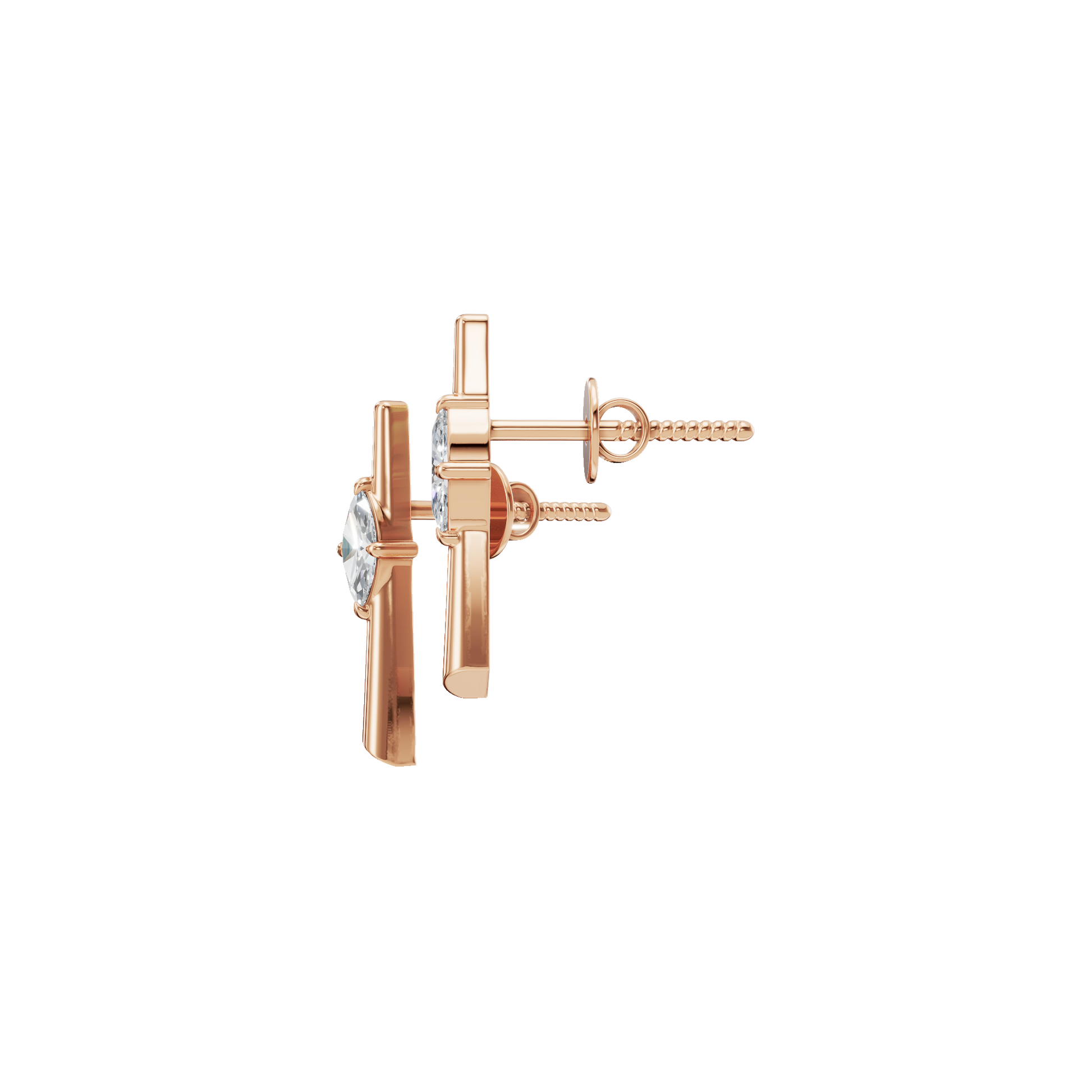 Celeste Marquise Diamond Drop Earrings