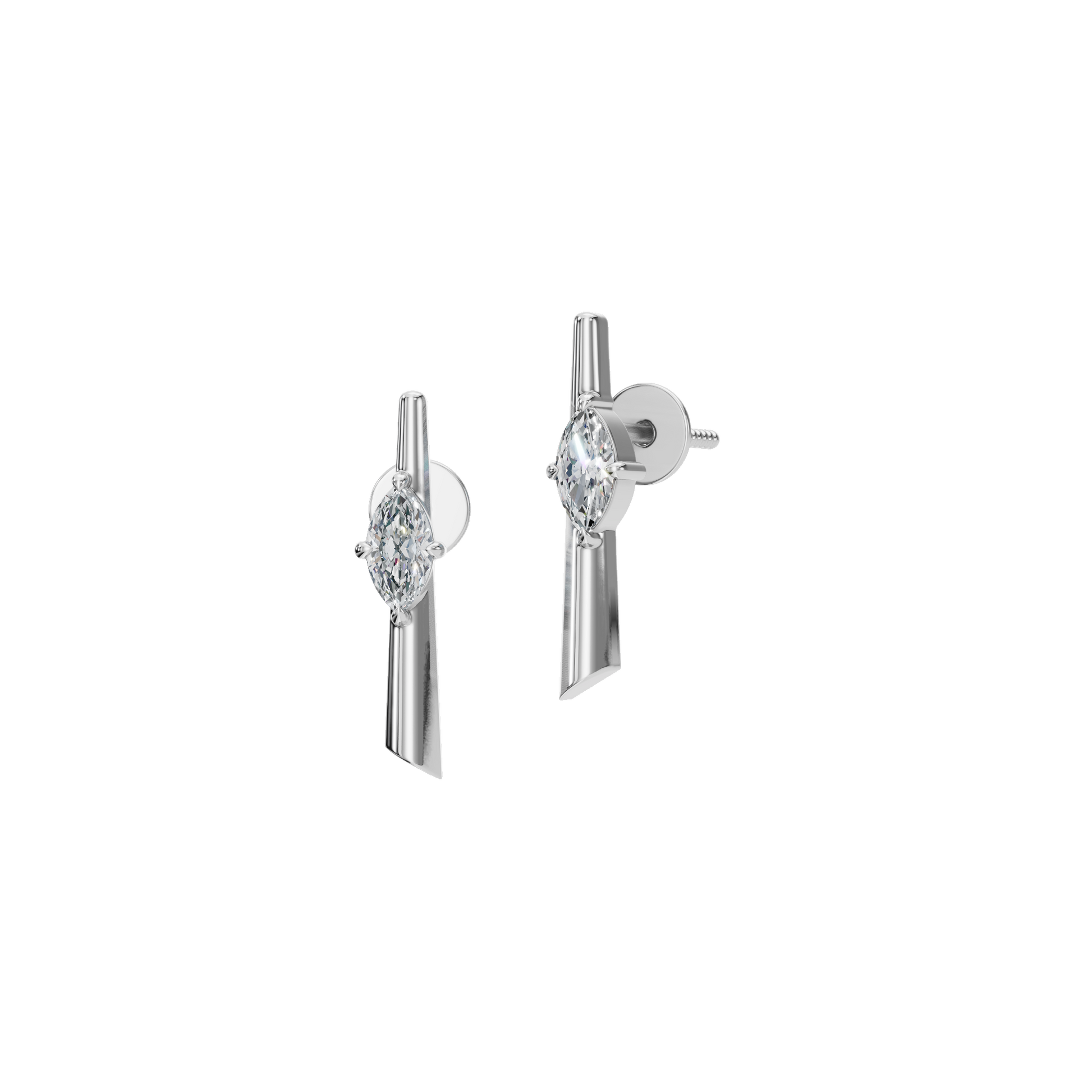 Celeste Marquise Diamond Drop Earrings