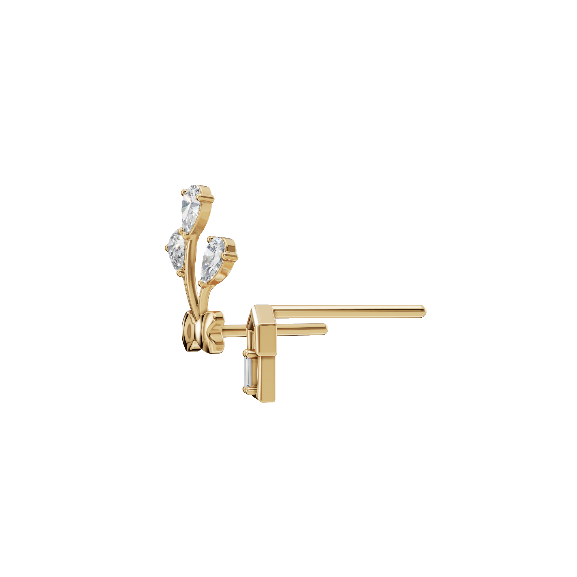 Blossom Grace Mismatched Earrings