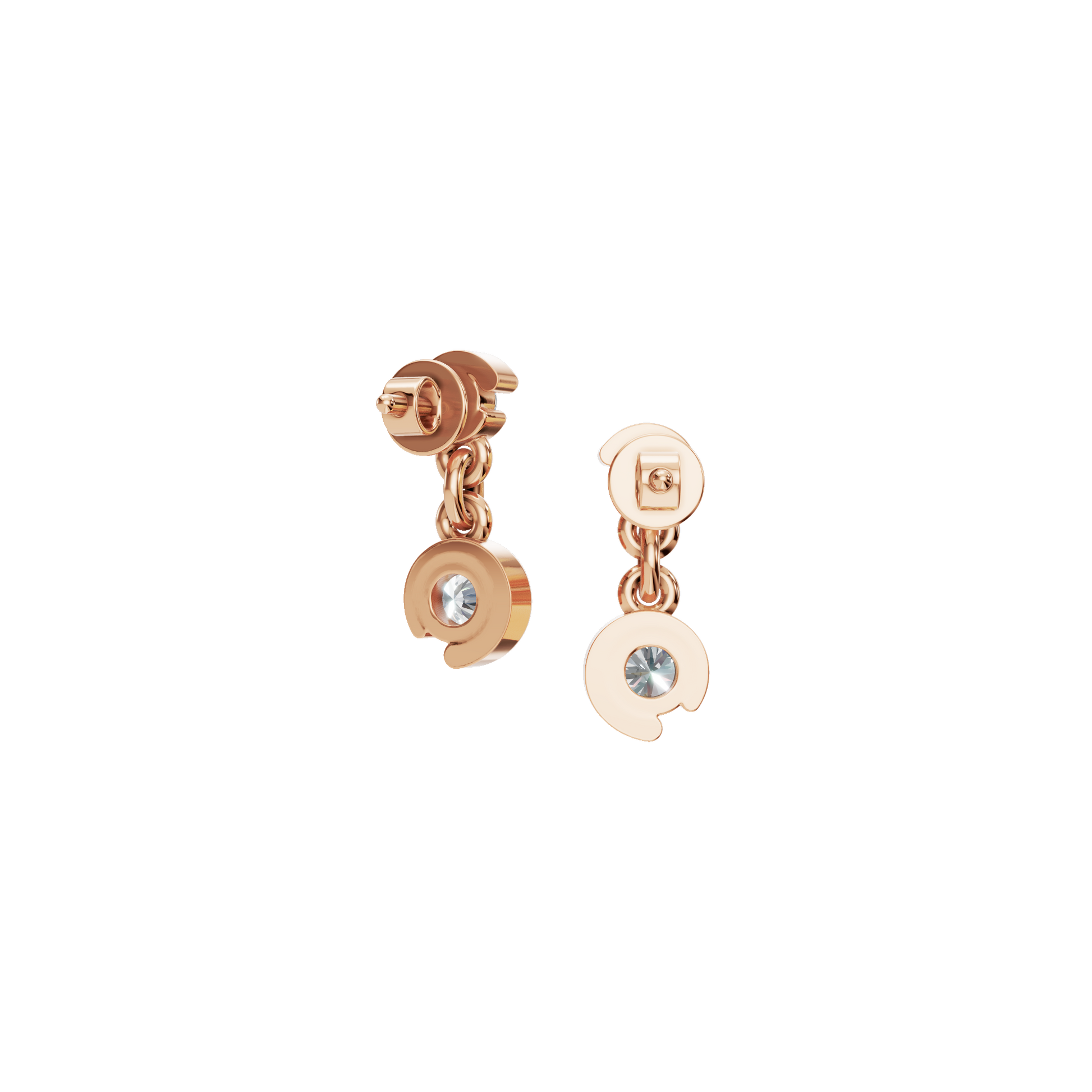 Cascade Diamond Drop Earrings