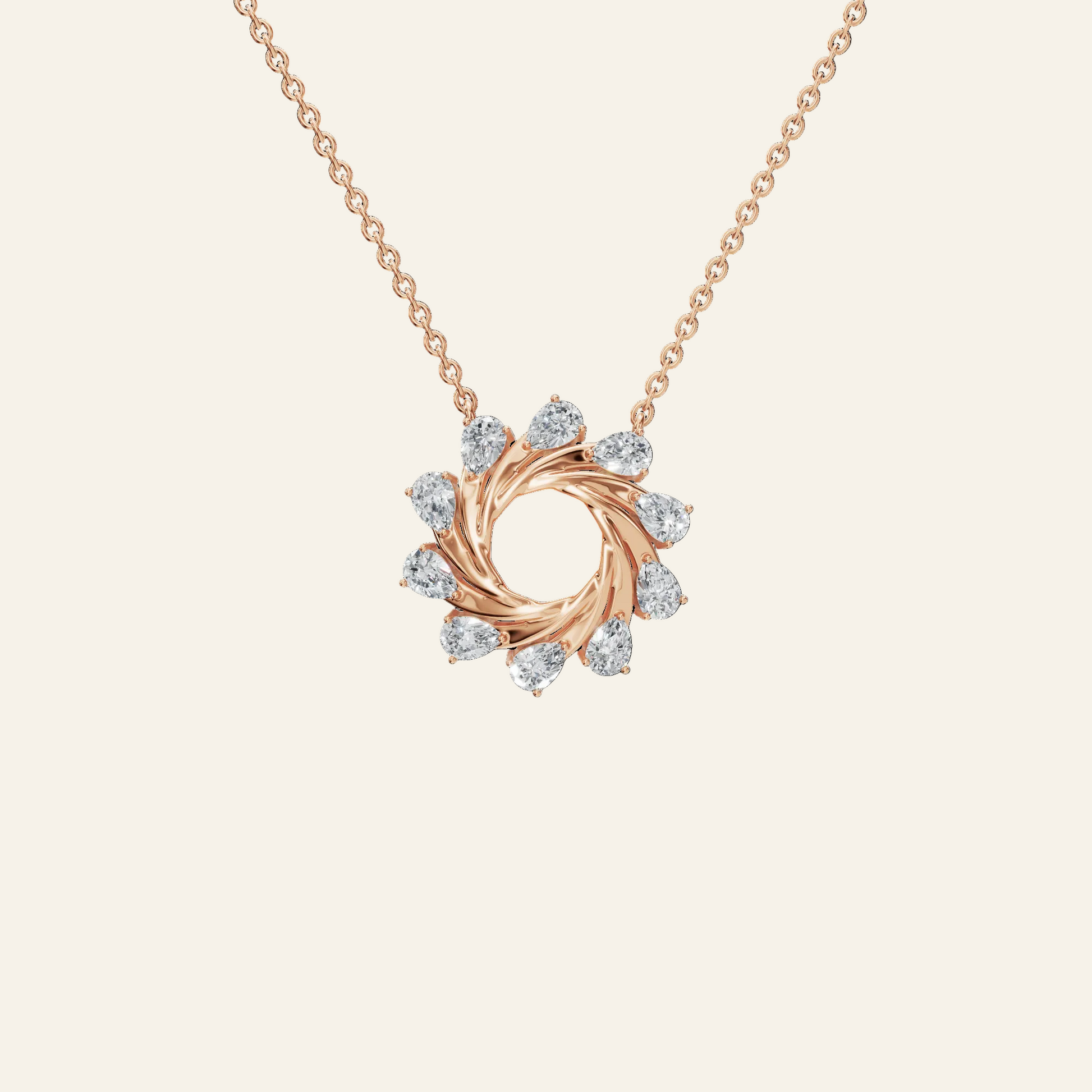 Starlight Portal Diamond Necklace