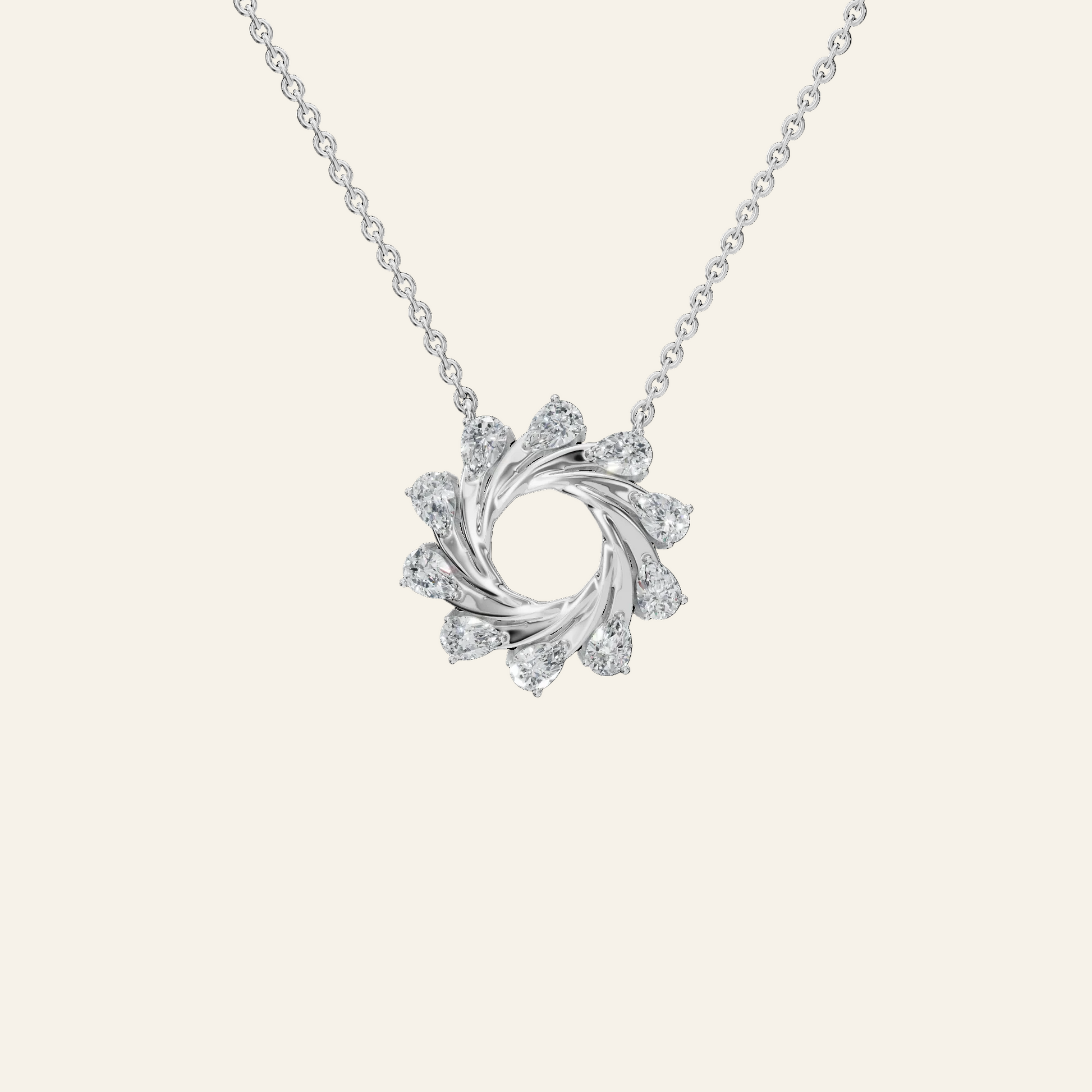 Starlight Portal Diamond Necklace