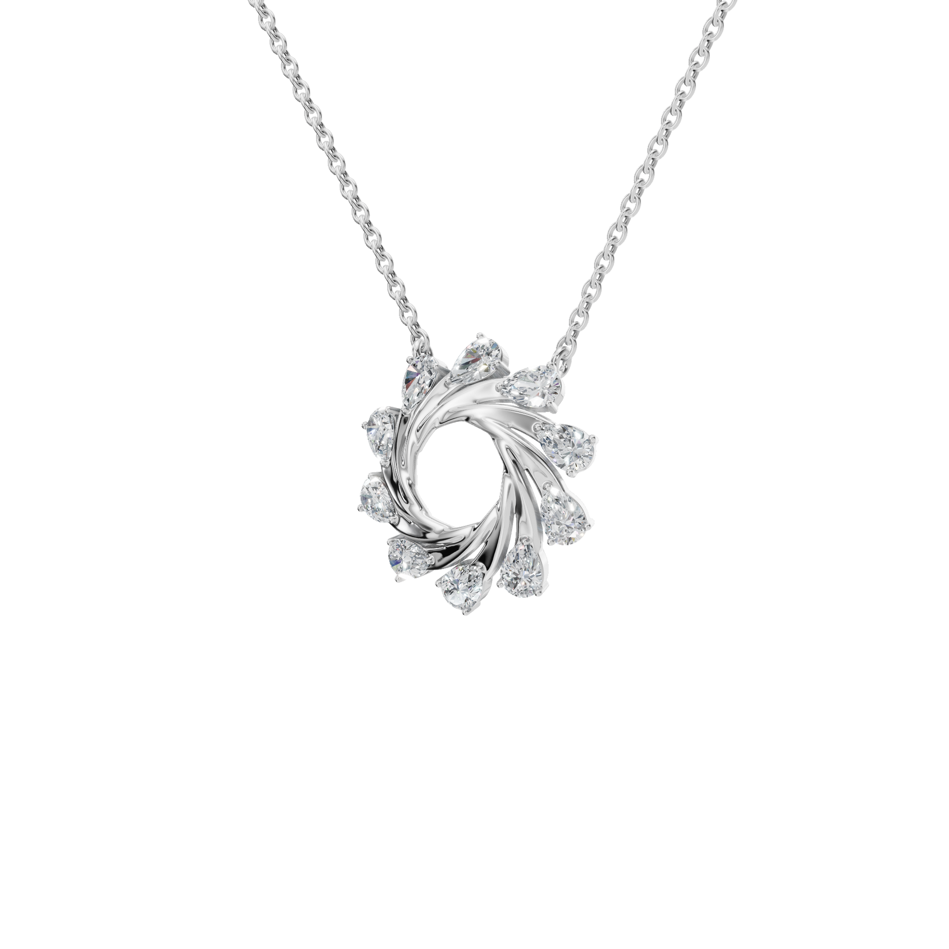 Starlight Portal Diamond Necklace