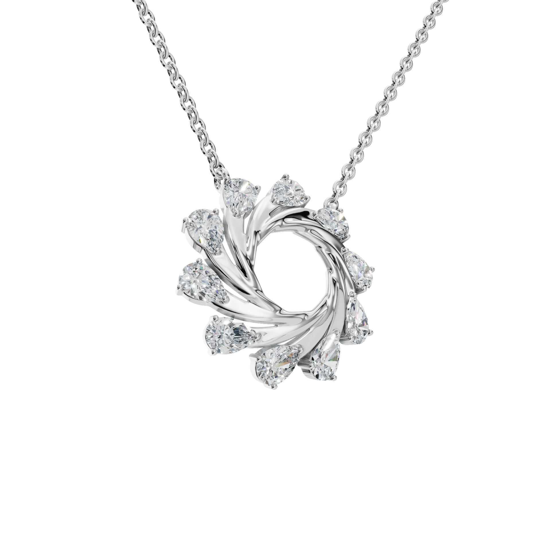 Starlight Portal Diamond Necklace