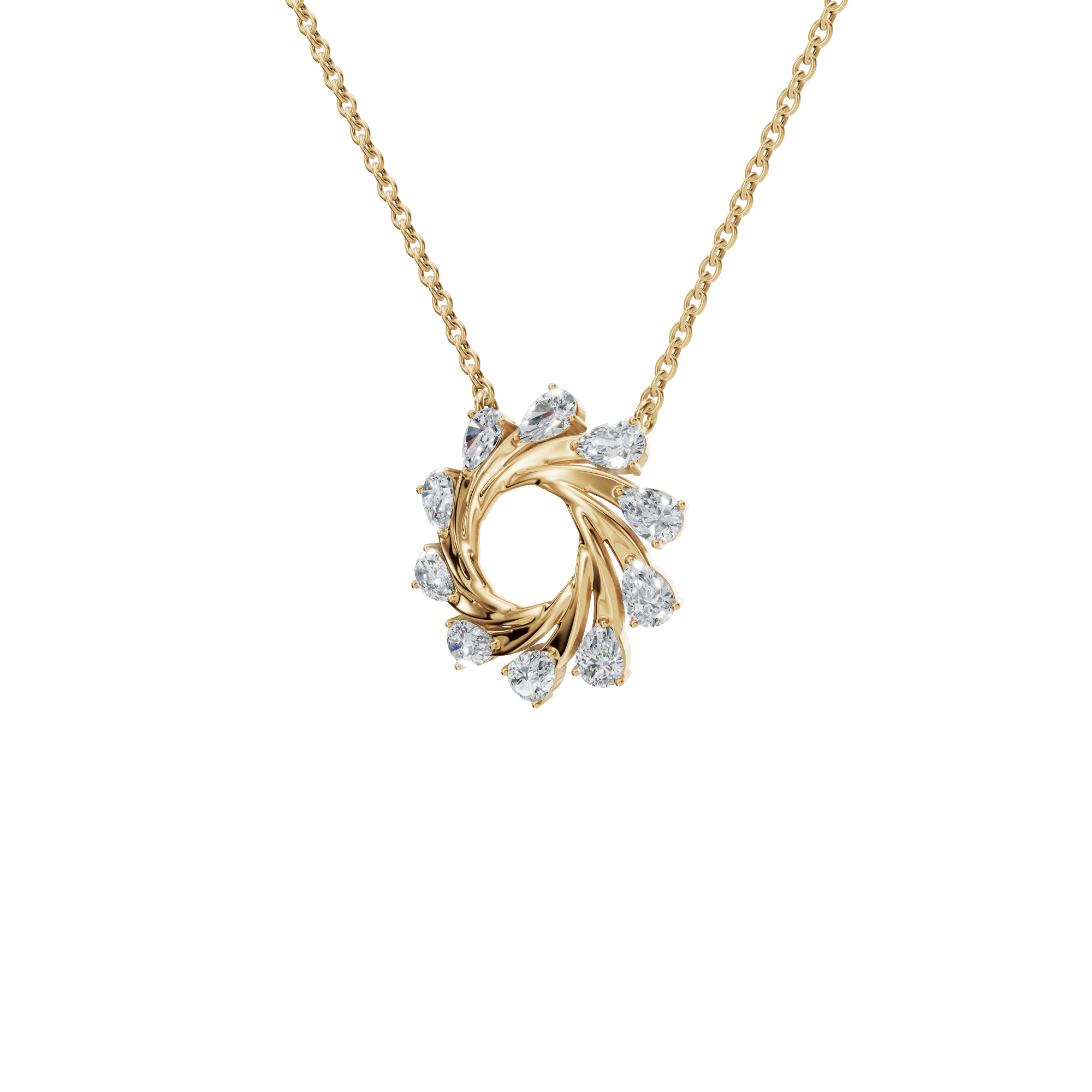 Starlight Portal Diamond Necklace