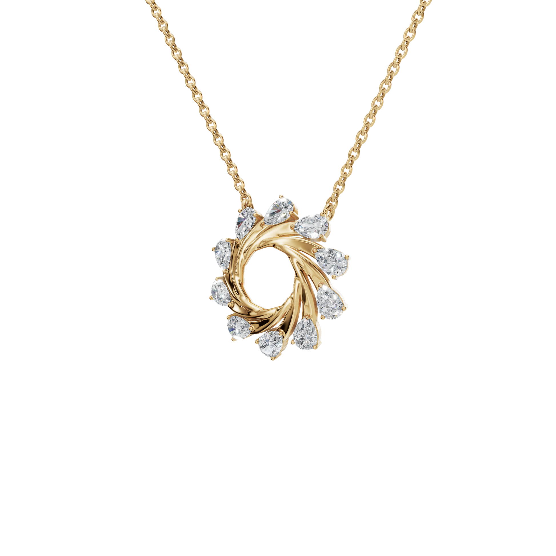 Starlight Portal Diamond Necklace