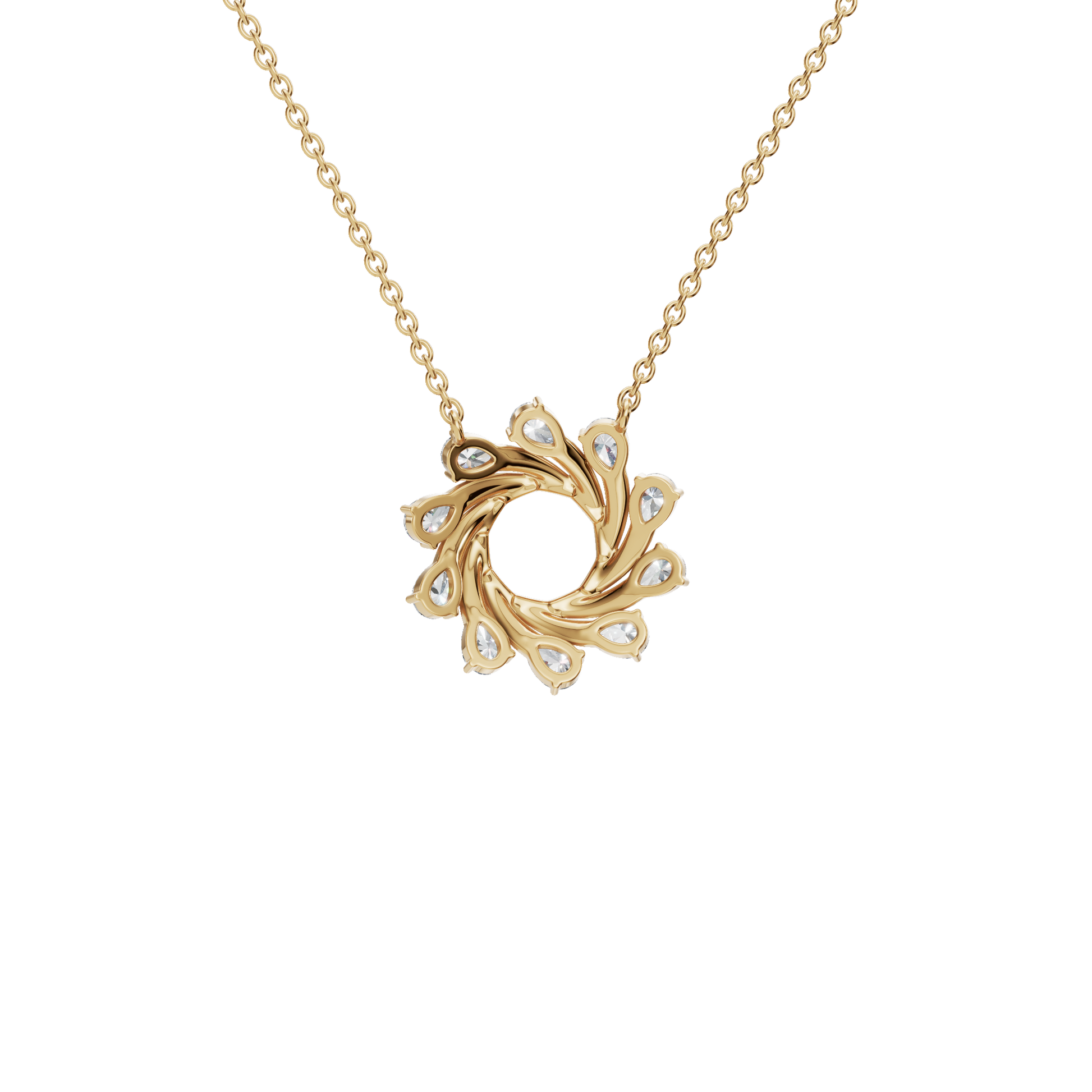 Starlight Portal Diamond Necklace