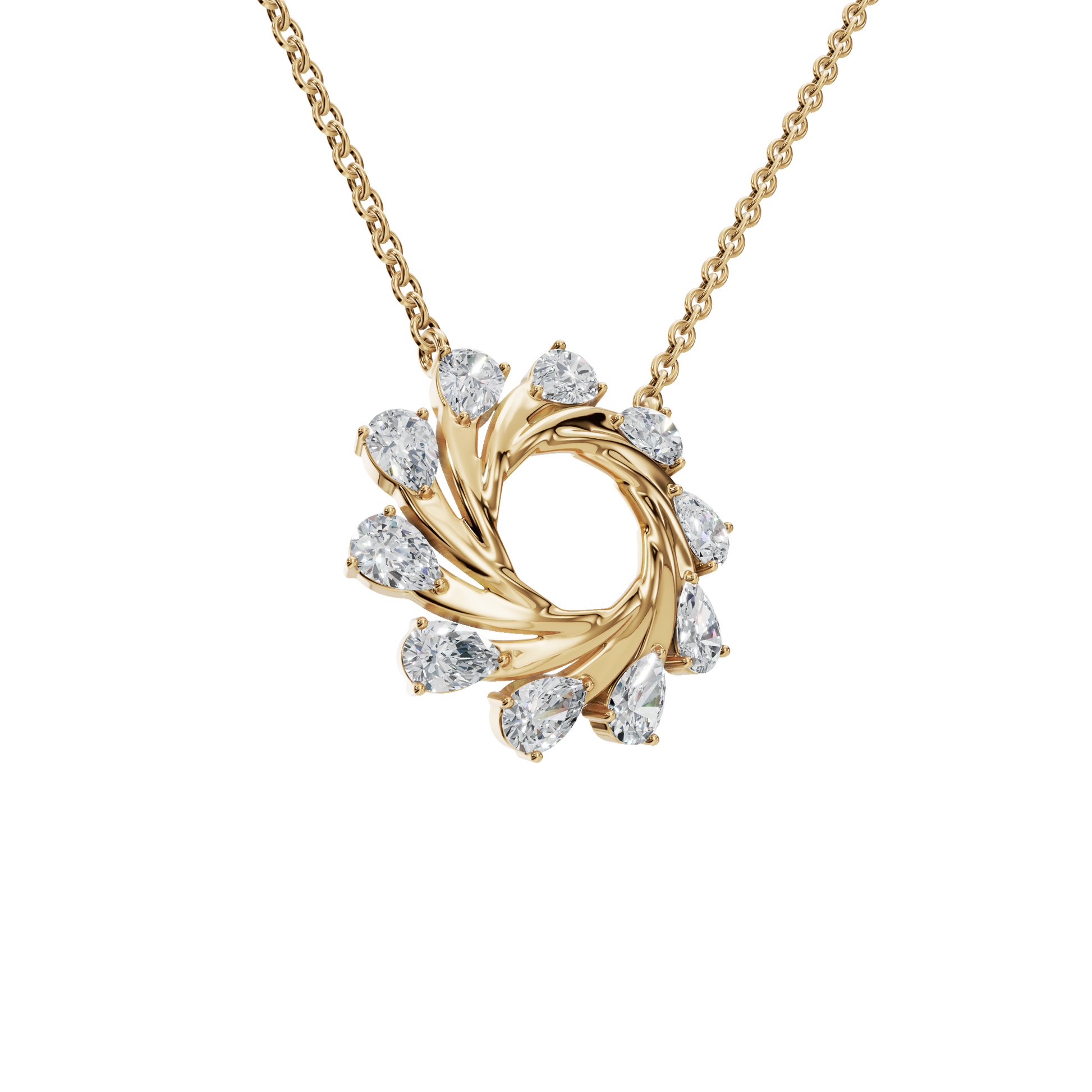 Starlight Portal Diamond Necklace